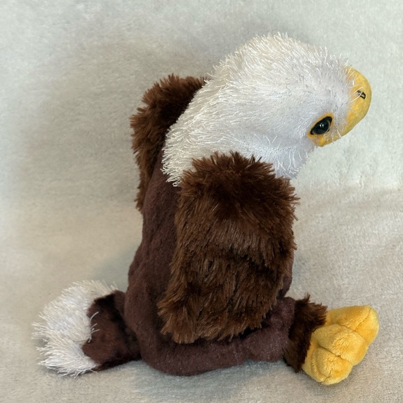 Webkinz GANZ Eagle Plush Retired HM214 No Code 9” Retired stuffed toy bird - Picture 1 of 12